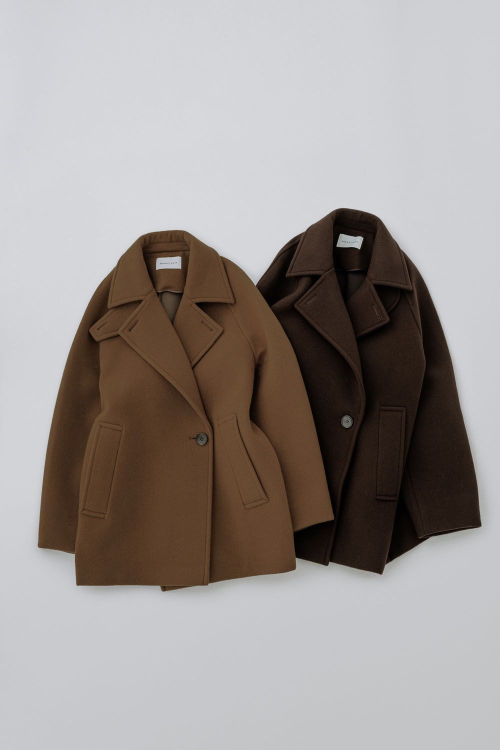 WOOL BONDING MIDDLE COAT