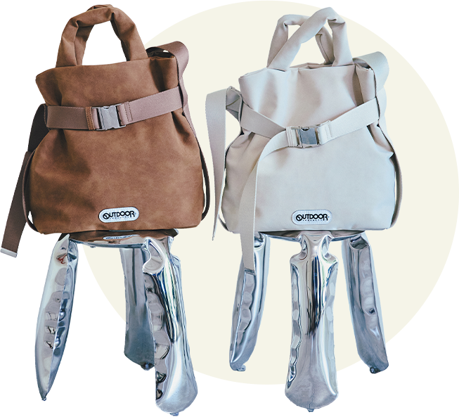 Belt Suede Tote Bag